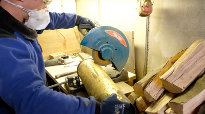 From War Parts into Symbols of Hope: How We Recycle Artillery Shell Casings for Our Products