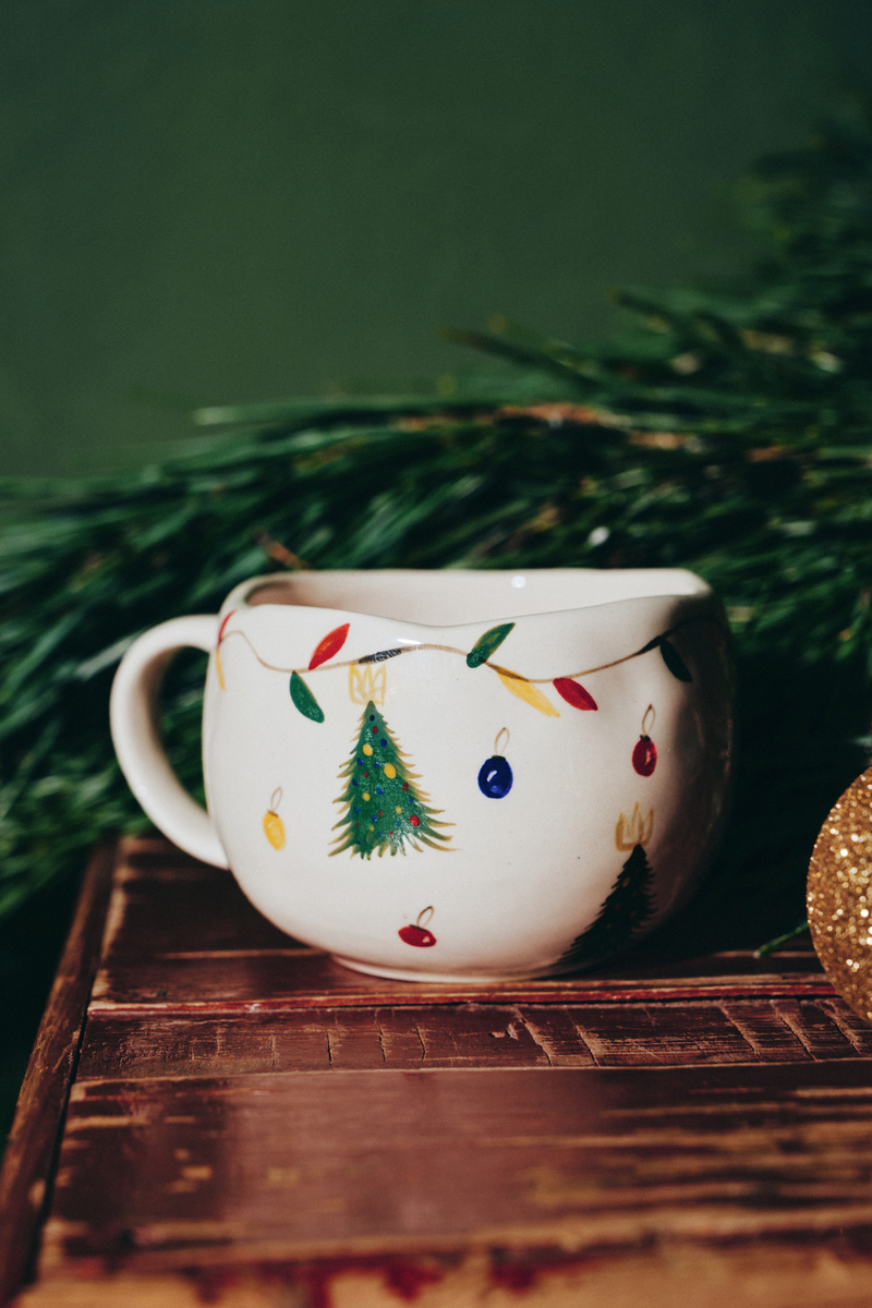 Ukrainian Christmas Handmade Cup