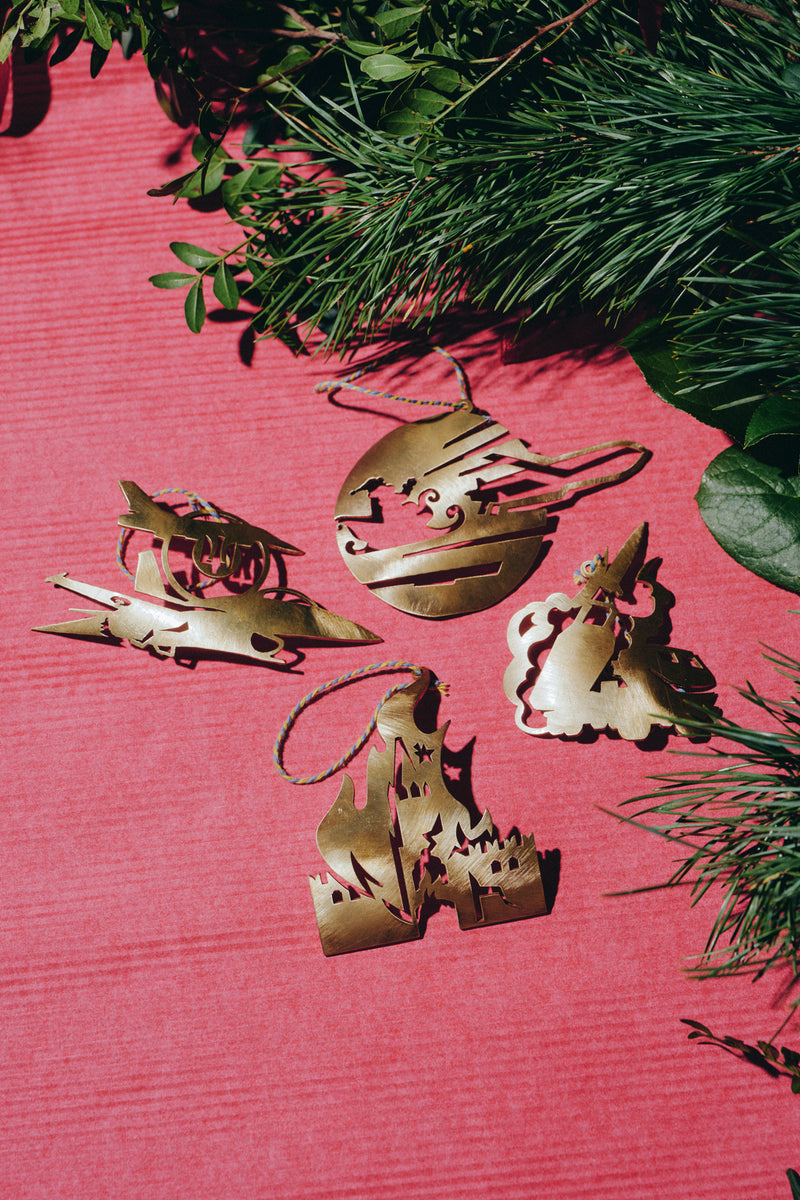 War-Part Christmas Ornament Set