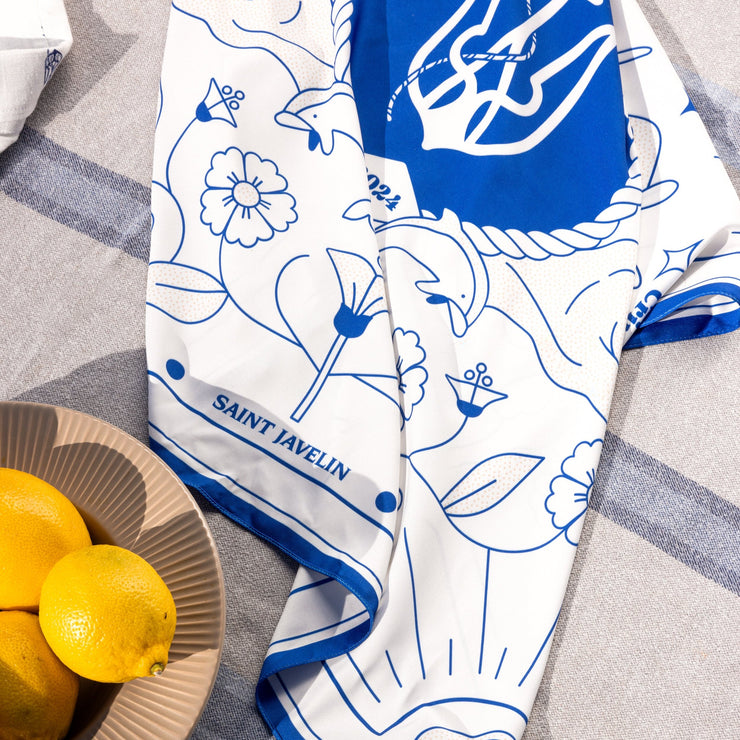 Beach Club – Silk Scarf