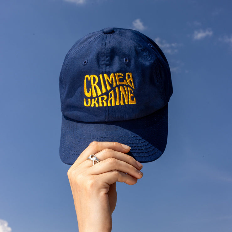 Krym Ukraine  – Blue Dad Hat