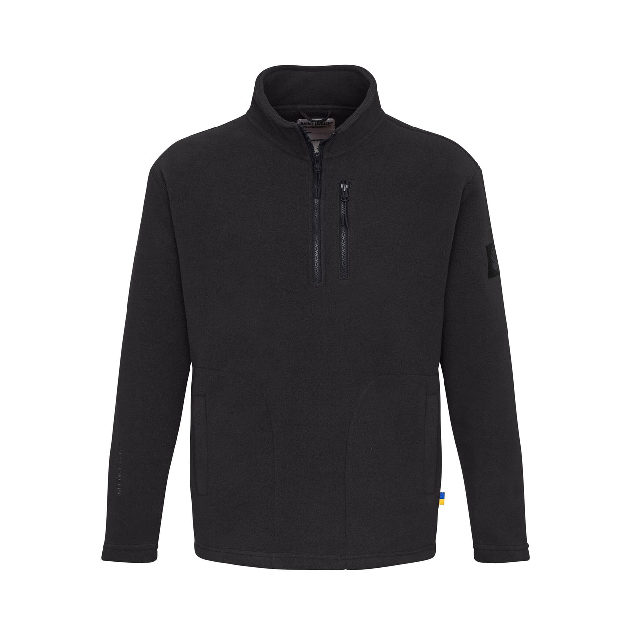 Defender Polartec  1/4 Zip Fleece - Black