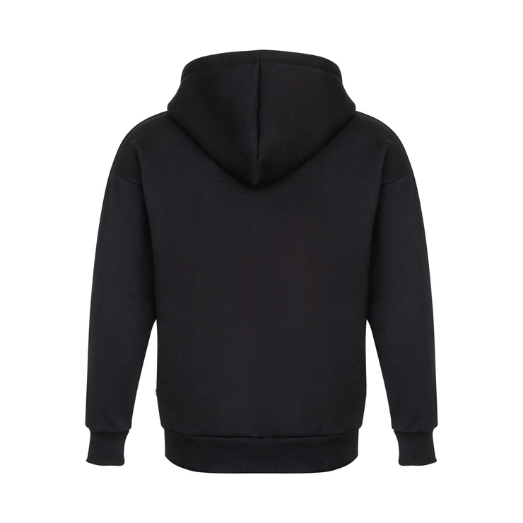 Oversized Saint Javelin Hoodie - Black