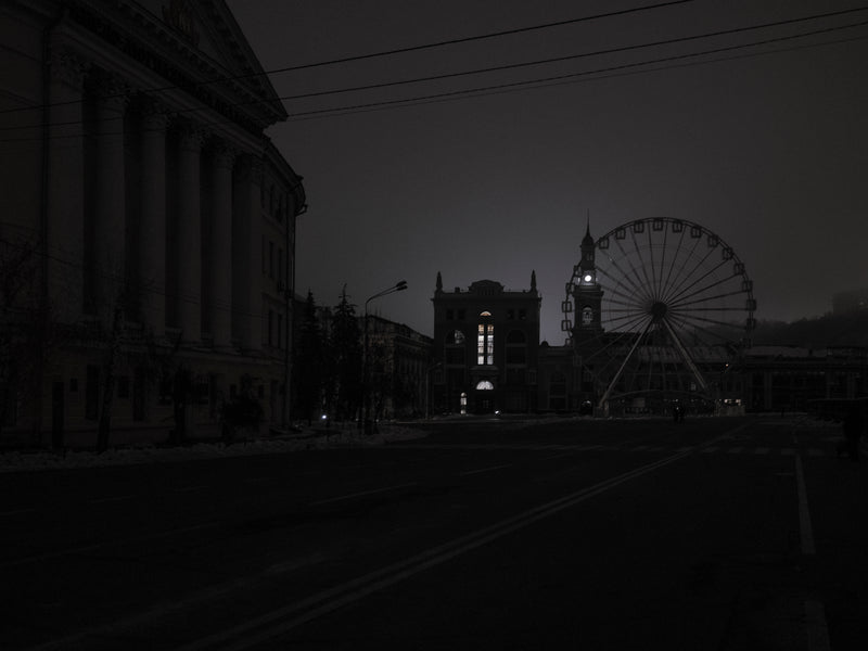 “Kyiv During Blackout” 11x14 Print