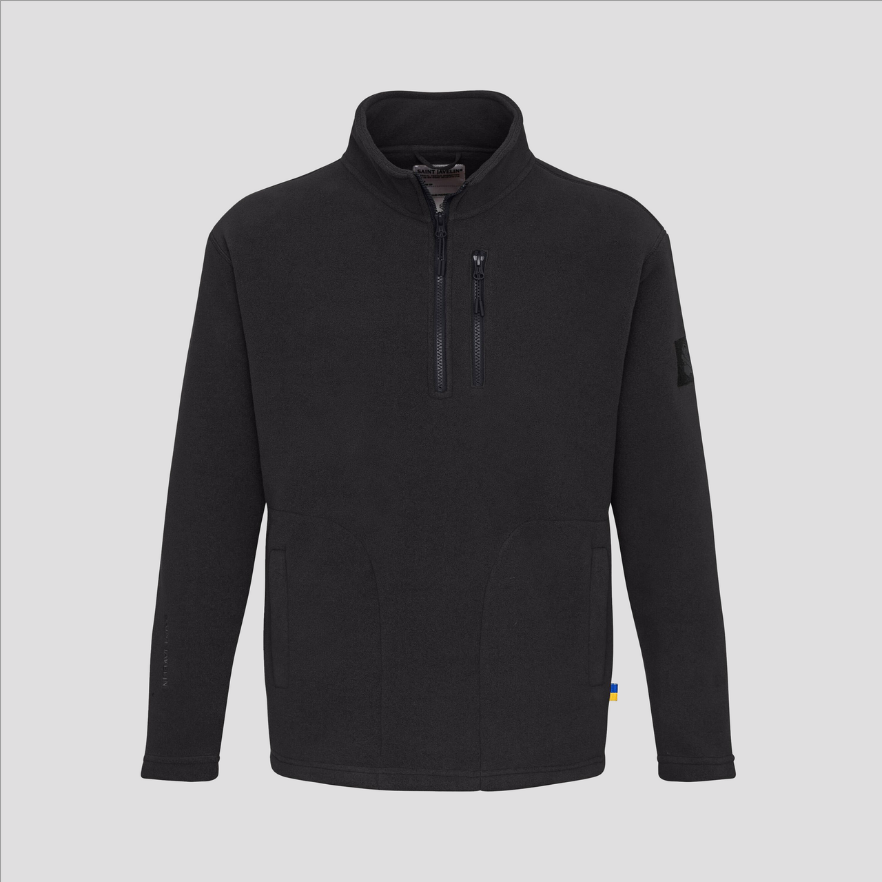 Defender Polartec  1/4 Zip Fleece - Black