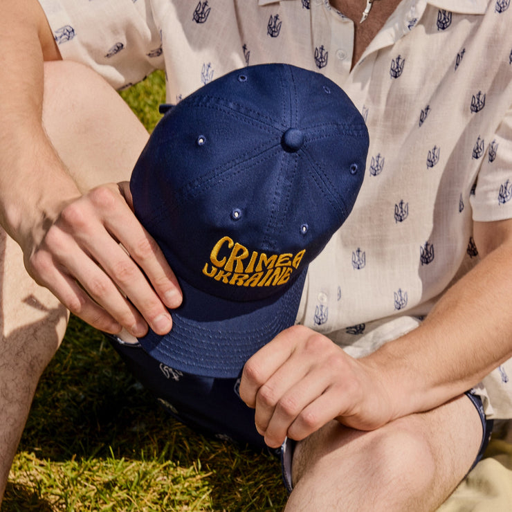 Krym Ukraine  – Blue Dad Hat