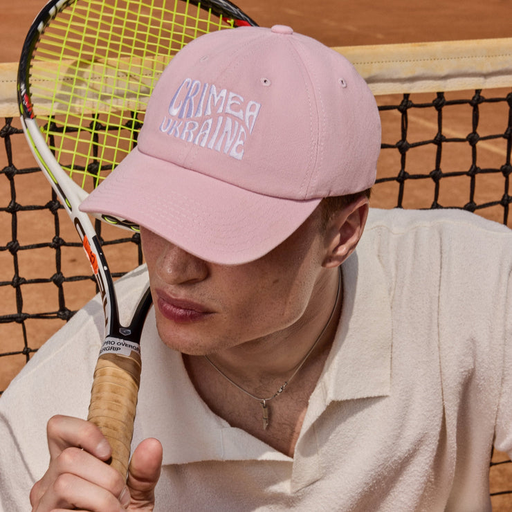 Krym Ukraine  – Pink Dad Hat