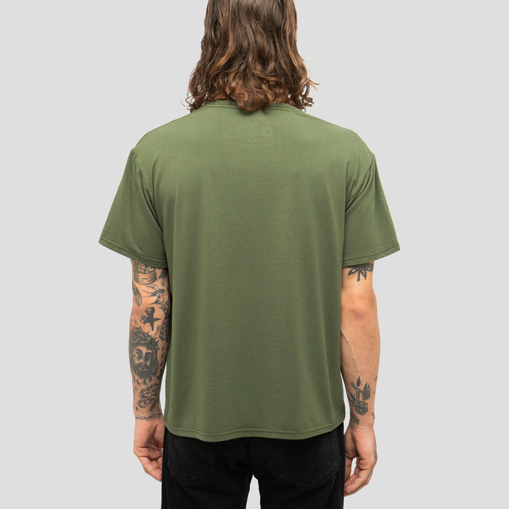 Green on Green Tryzub – Bamboo T-Shirt