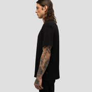 Gold Tryzub - Black Bamboo T-Shirt