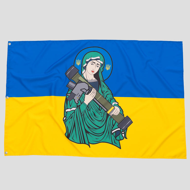 Saint Javelin Flag - Made in Ukraine