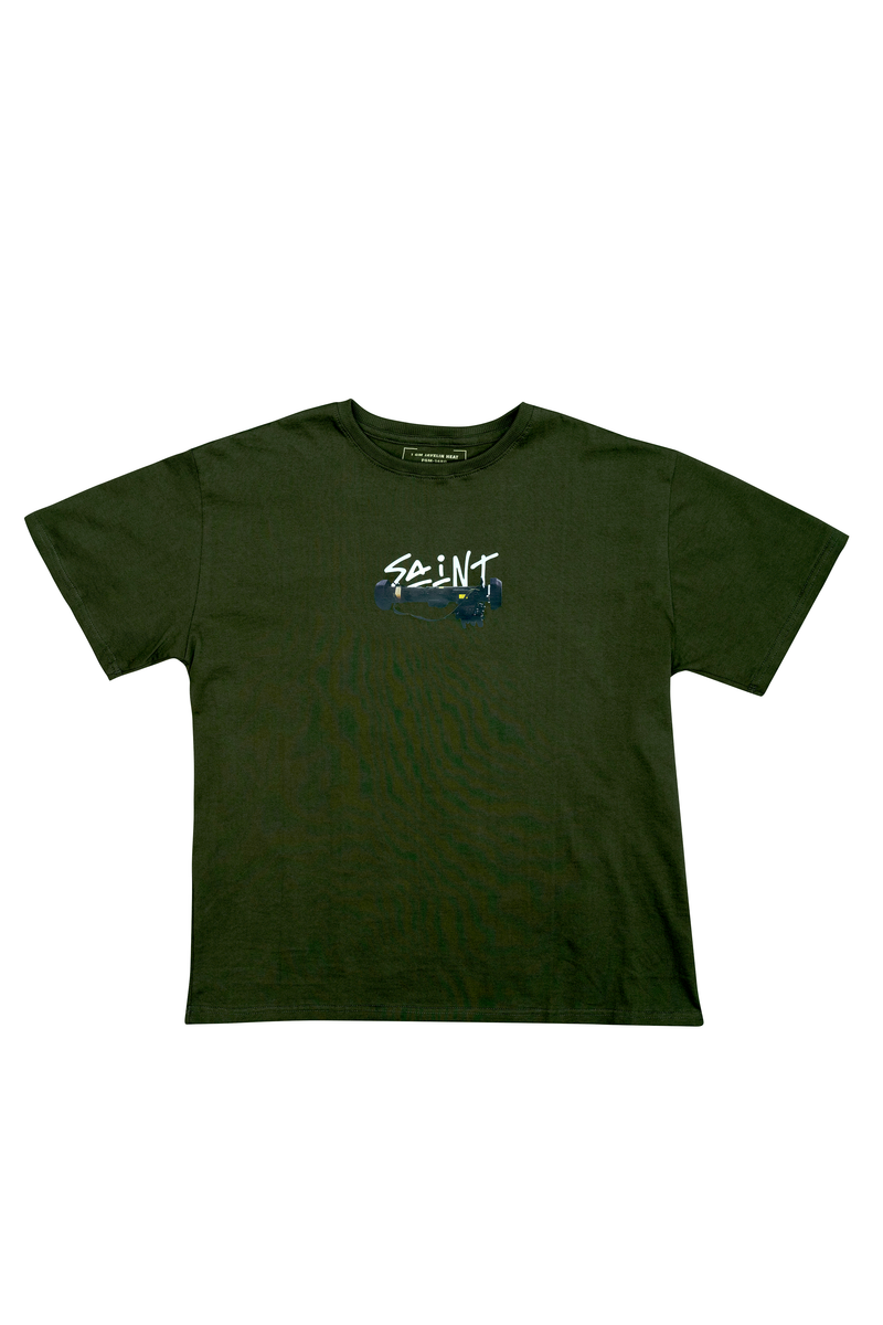 Javelin Graffiti – Khaki Green T-shirt