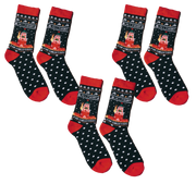 Burning Kremlin Christmas Sock 3-Pack