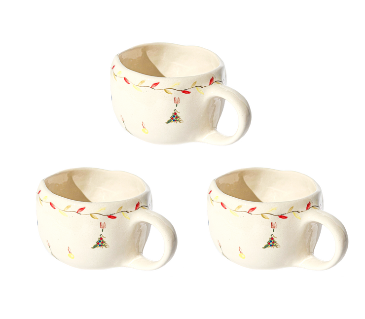 Christmas Handmade Mug 3-Pack