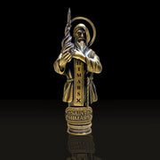 Saint HIMARS Figurine (Recycled Artillery Shells)