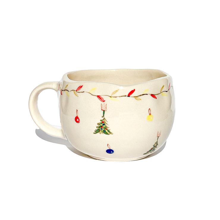 Ukrainian Christmas Handmade Cup