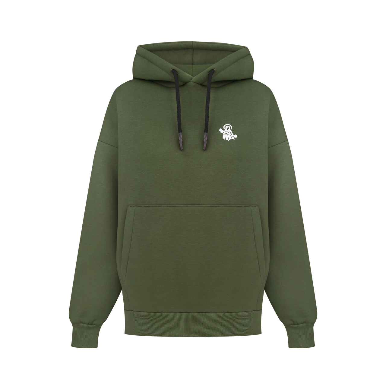 Oversized Saint Javelin Hoodie - Forest Green