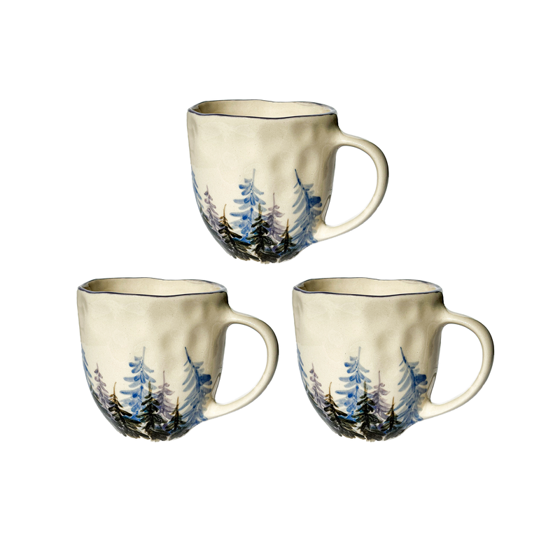 Night Forest Mug 3 Pack