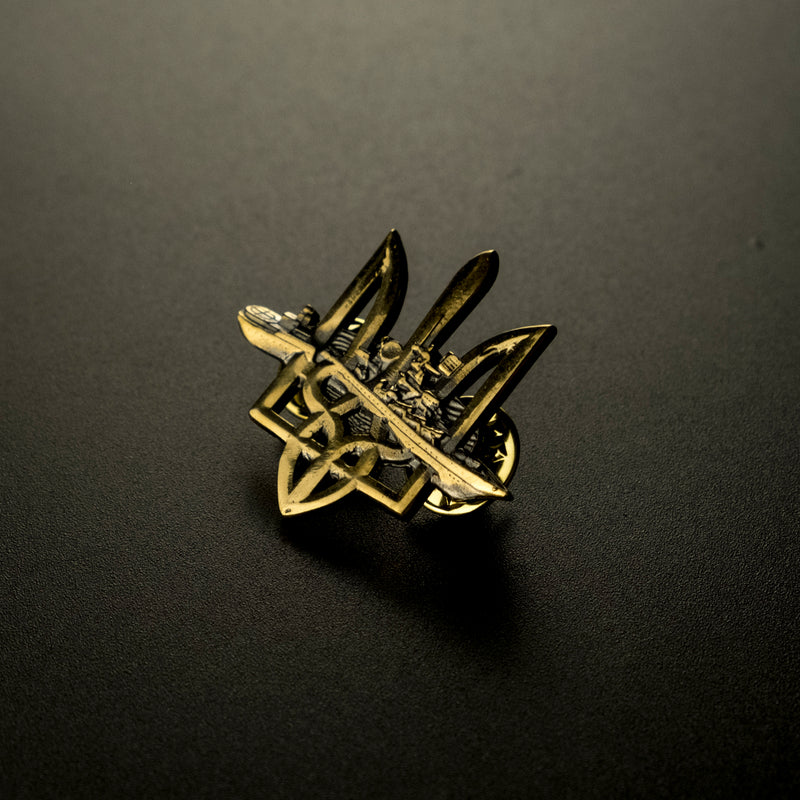 Trident of Triumph Pin