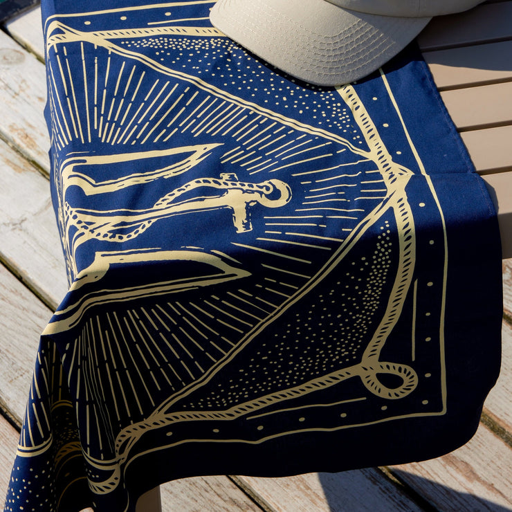 Tryzub Anchor - Cotton Bandana