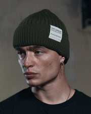 "'++" Watch Cap - Army Green