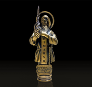 Saint HIMARS Figurine (Recycled Artillery Shells)