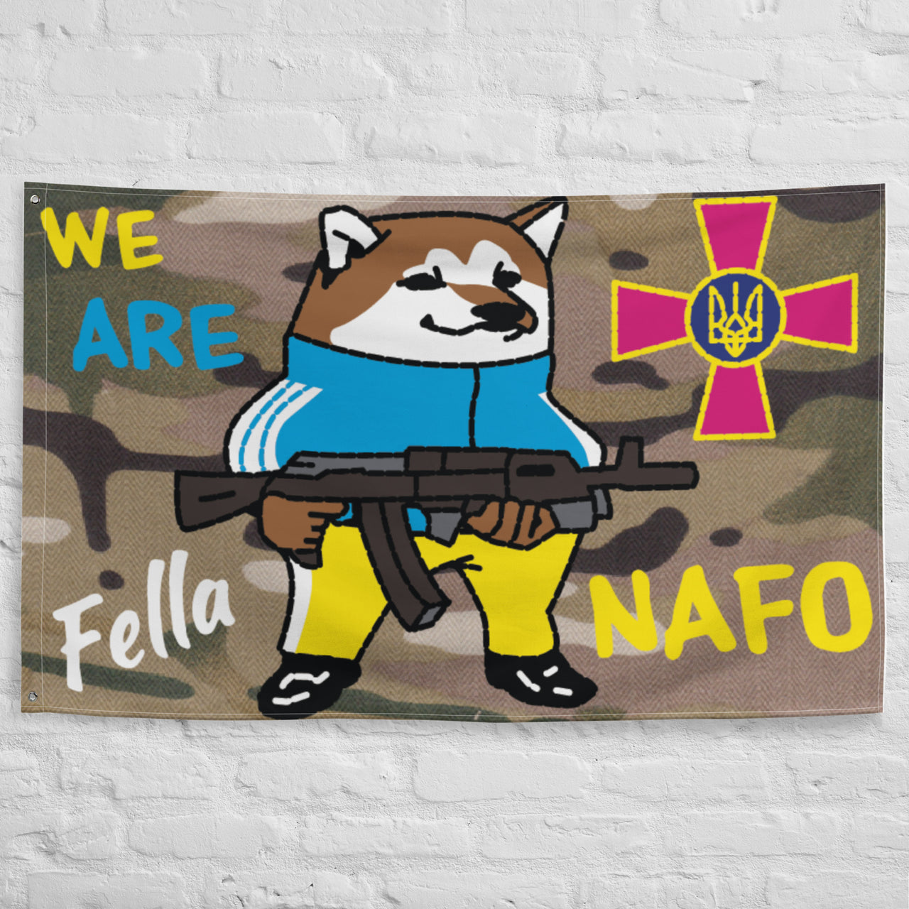 NAFO - We Are NAFO - Flag