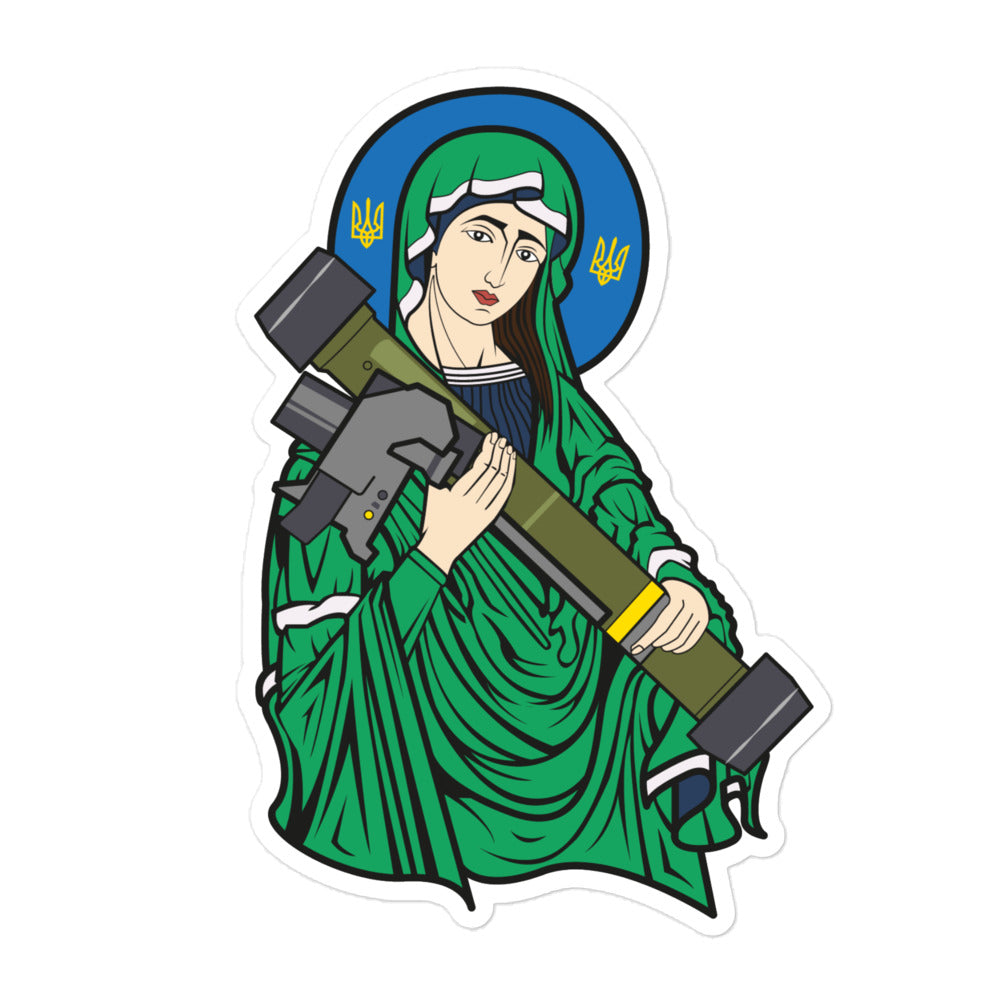 Saint Javelin Sticker