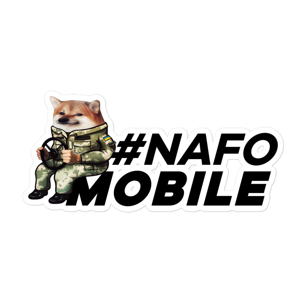 NAFO - NAFO MOBILE - Наклейка