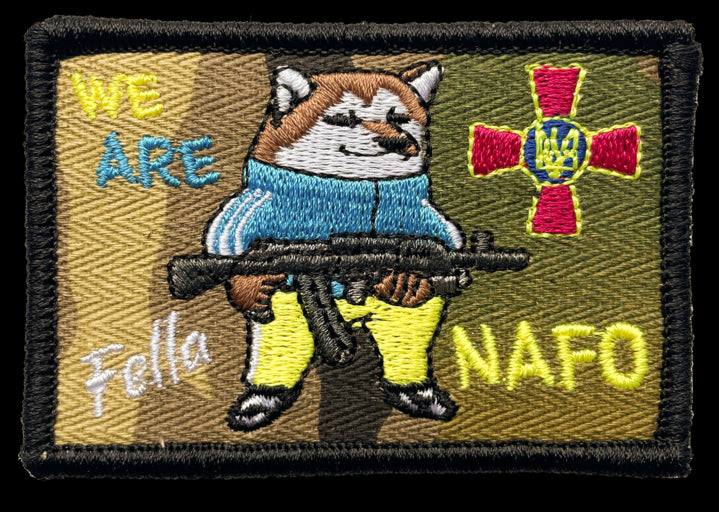 Nafo - We Are Nafo Embroidered Velcro Patch – Saint Javelin