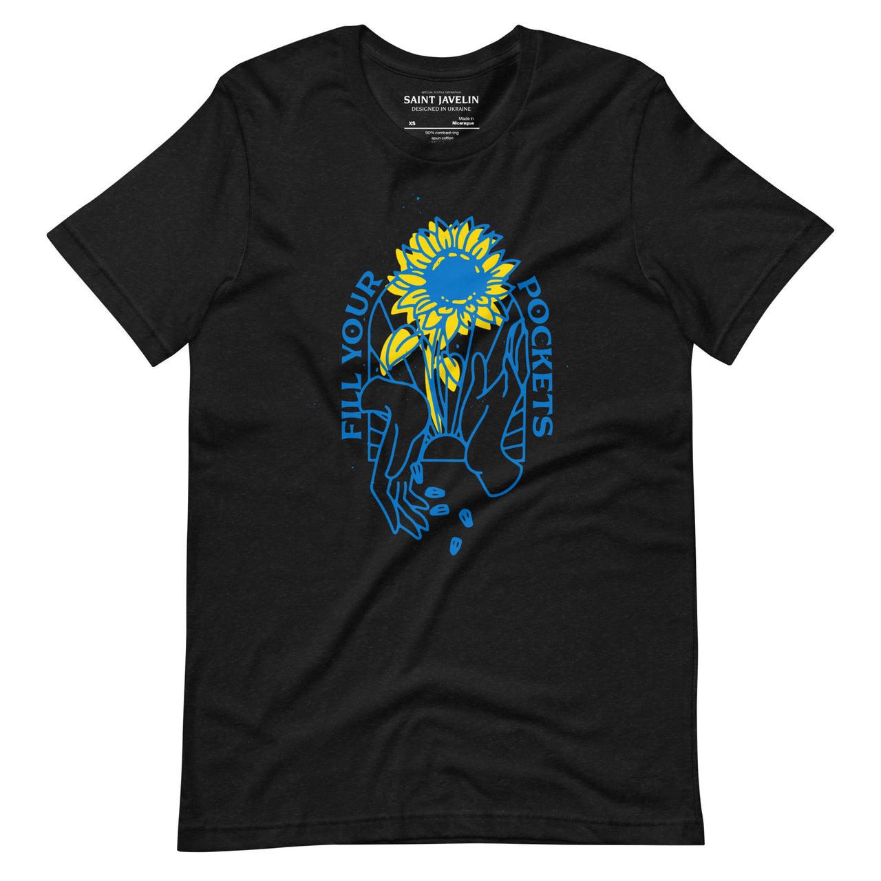 Fill Your Pockets - EN Sunflowers Adult TShirt