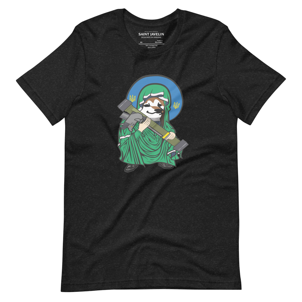 2 in 1 - Saint Javelin and NLAW Fellas - Adult TShirt